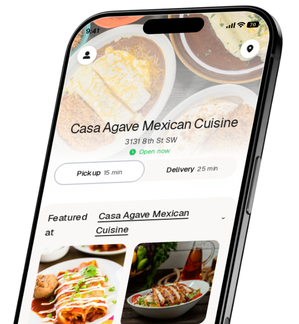 Casa Agave Mexican Cuisine app preview