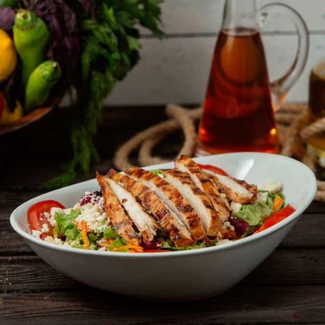Grilled Chicken Salad.