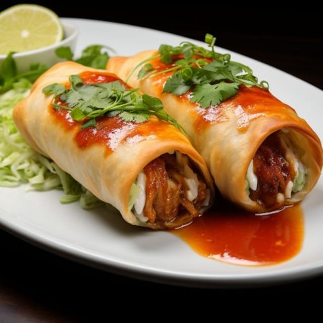 Seafood Chimichanga.
