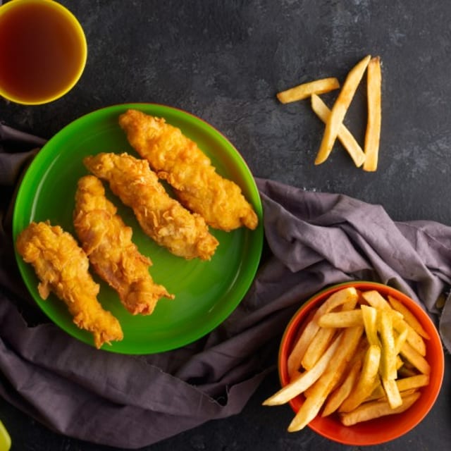 Chicken Fingers & Fries.