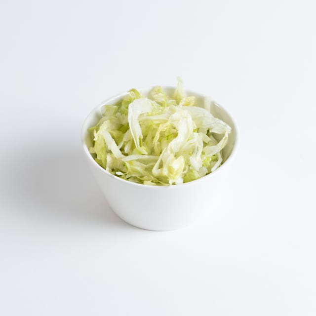 Shredded Lettuce.