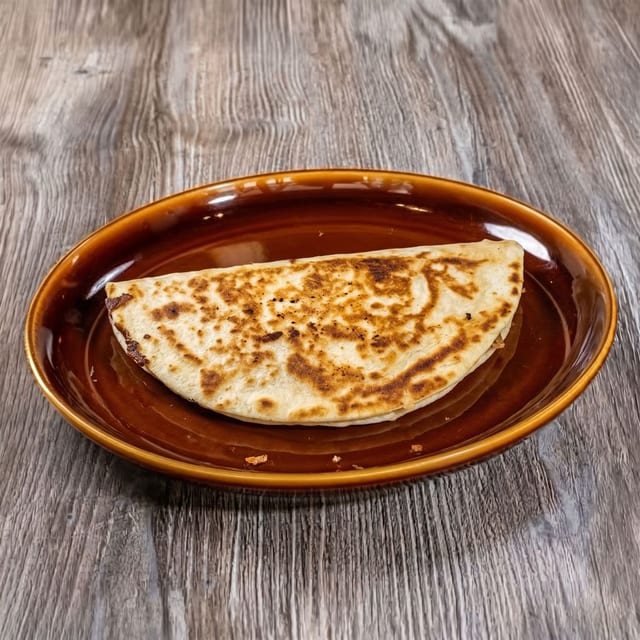 Chicken quesadilla.
