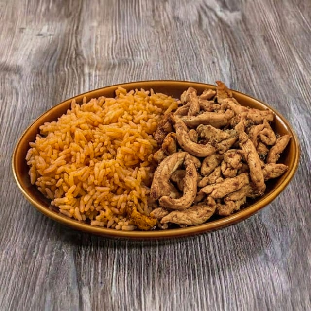 Grilled Chicken and Rice.