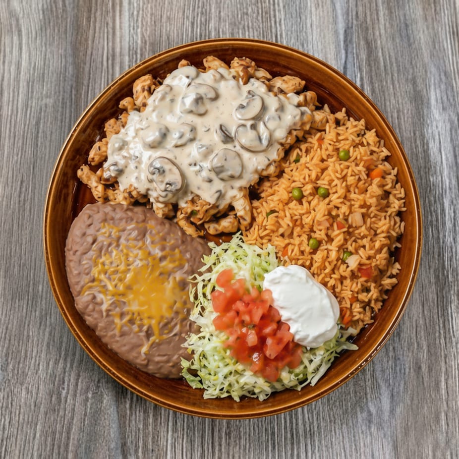 Pollo Con Crema.