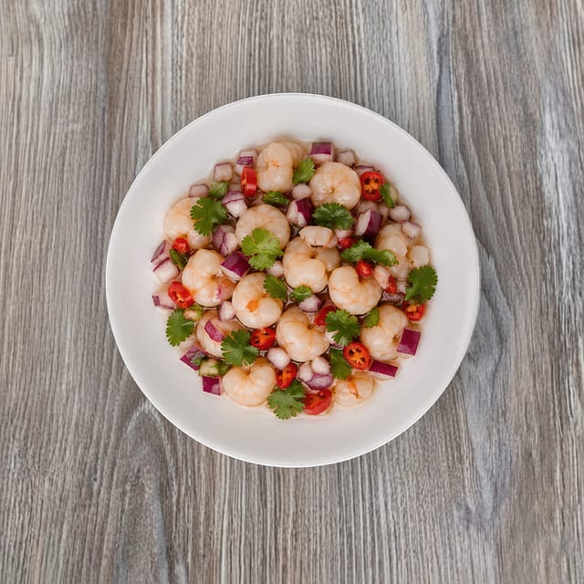 Ceviche De Camaron.