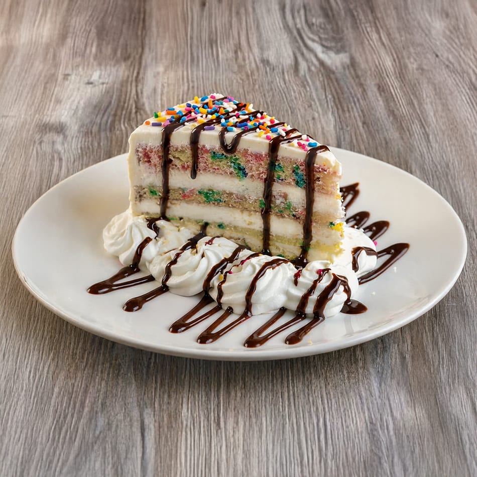 Rainbow Cake.